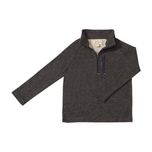  PICKET Heathered Charcoal Zip up top