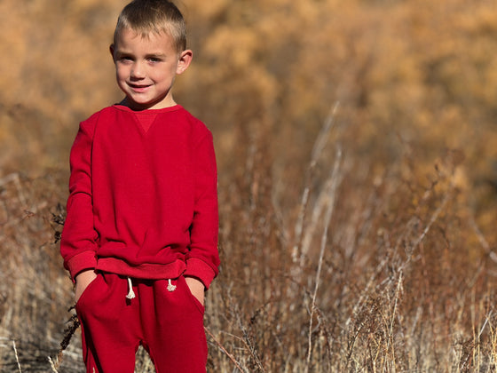 TARQUIN Red Sweatshirt