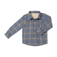  ADVENTURER Grey/China Plaid Sherpa Lined Shirt
