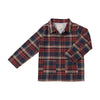 WELLFORD Burgundy Multi Plaid Shacket