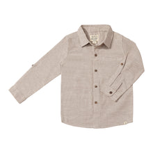  ATWOOD Beige Multi Stripe Woven Shirt