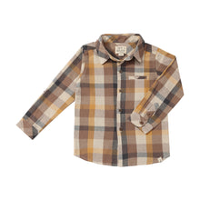  ATWOOD Brown Madras Woven Shirt