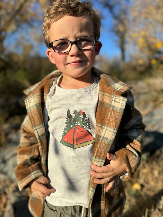 CHEROKEE Tent Printed Tee