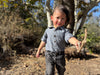 JASPER Navy Chambray Woven Onesie