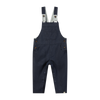 GENTRY Navy Tweed Woven Overalls