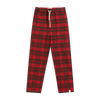 SOCIETY Festive Red Plaid Woven pants