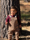 AYNOR Burgundy Henley Onesie