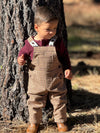 AYNOR Burgundy Henley Onesie