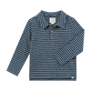 SPENCER Blue/White stripe Polo