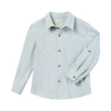 COLUMBIA Heathered Blue Rib Jersey Shirt