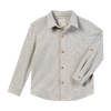COLUMBIA Heathered Beige Rib Jersey Shirt