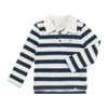 SCRUM Navy/Cream Stripe Rugby