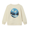JESTER Cream Skidoo Back Print Sweatshirt