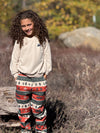 LOUNGEY festive print jersey pants