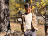 ADOBE grey/beige plaid jacket