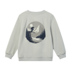 JESTER Grey ski back print sweatshirt