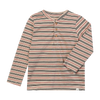 ADAMS Beige Pique Ribbed Henley