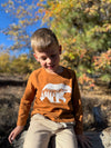 CHEROKEE Bear Mountain Printed Tee