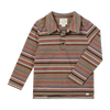 SPENCER Beige Multi stripe Polo