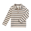 WAVERLY Beige/Grey Stripe Polo