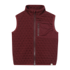 HUNTER burgundy padded vest