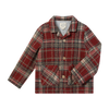 ADOBE Red plaid jacket