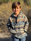 RANCHO blue aztec jacket