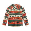 MOOSEY Multi coloured Brushed Cotton Over Shirt