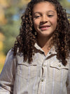 HOWDY Cream Western Stitch WOVEN SHIRT