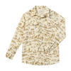 RODEO Cream Western Print  WOVEN SHIRT