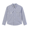 SAWYER BLUE/NAVY/WHITE PLAID Fishing Shirt