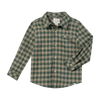 ATWOOD woven shirt green/yellow washed plaid