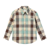 ATWOOD woven shirt sage/beige plaid