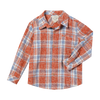 ATWOOD woven shirt rust/blue washed plaid