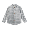 ATWOOD woven Grey/Green Patchwork Plaid shirt