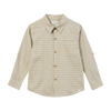 ATWOOD woven shirt cream country paid