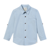 ATWOOD woven shirt pale blue chambray