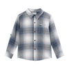 ATWOOD woven shirt white/denim /red plaid