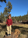 ATWOOD woven shirt festive red plaid