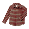 ATWOOD woven shirt red/lemon plaid