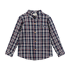 ATWOOD woven shirt navy /wine seersucker