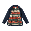 HIKER navy tweed padded jacket