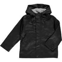 Black SPLASH raincoat