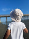 white, ribbed, Henley, romper, tangerine, bucket, woven, hat, spring, summer, henry, 