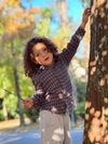 Curly Hair Boy, Tree, Atwood, Woven Shirt, Brown, Grey, Plaid, Dad sizes, Daddy, Cream Pants, Smart,             long, sleeves , henry, 