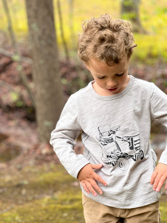 Grey Tractor CHEROKEE Raglan Printed Tee