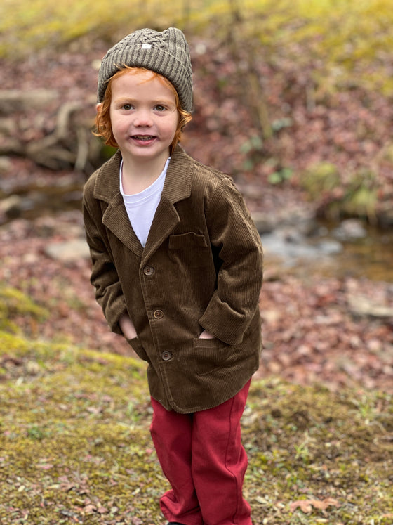 Brown Cord Jacket