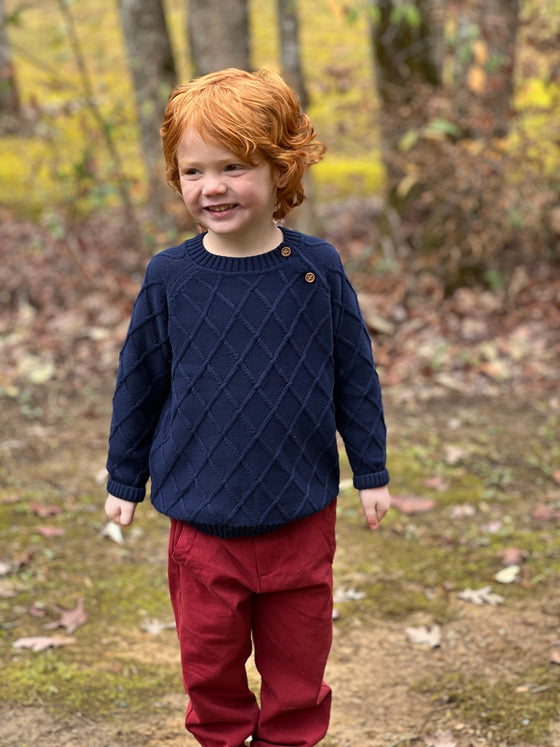 Navy ARCHIE Sweater