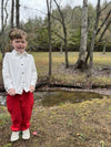 Red JAY Twill Pants