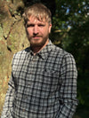 Mens Atwood Woven Shirt black/white plaid